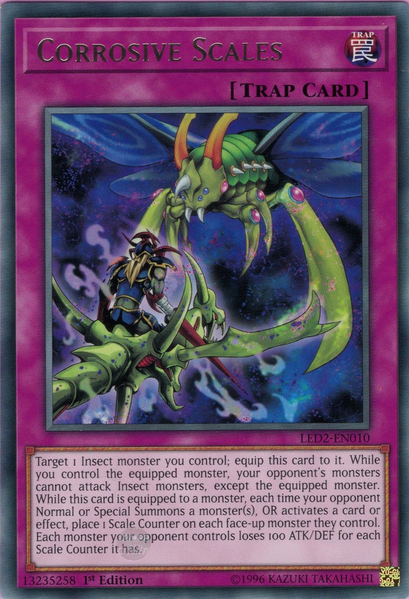 Corrosive Scales [LED2-EN010] Rare 
