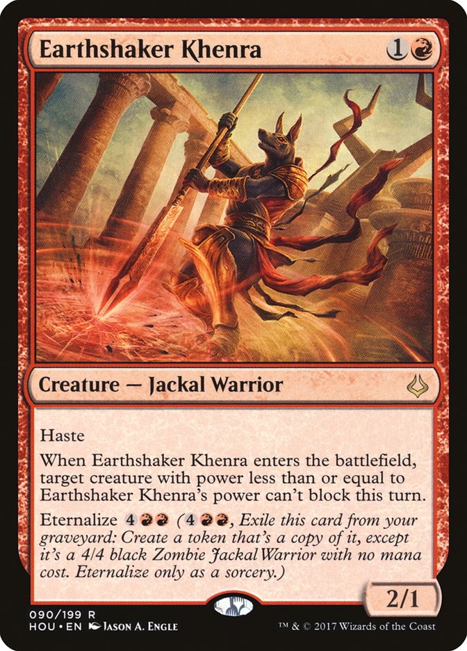 Earthshaker Khenra [Hour of Devastation] 