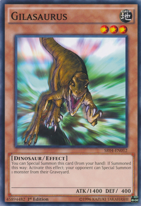 Gilasaurus [SR04-EN012] Common 