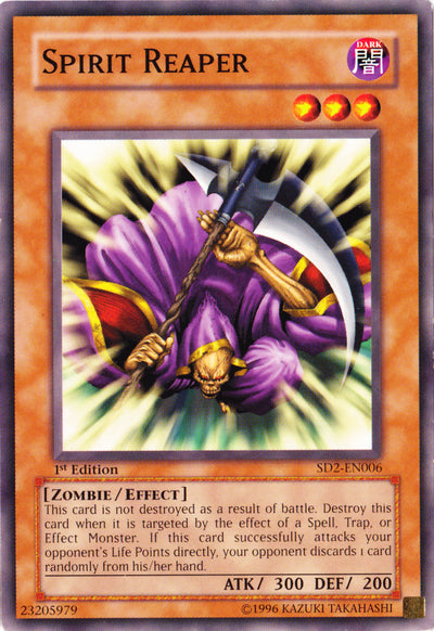 Spirit Reaper [SD2-EN006] Common 