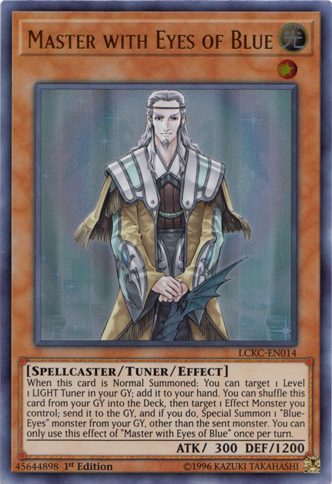 Master with Eyes of Blue [LCKC-EN014] Ultra Rare 
