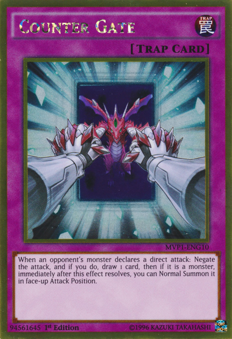 Counter Gate [MVP1-ENG10] Gold Rare 