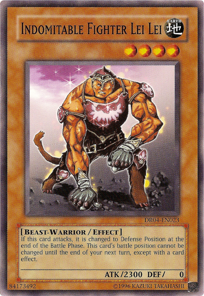 Indomitable Fighter Lei Lei [DR04-EN023] Common 