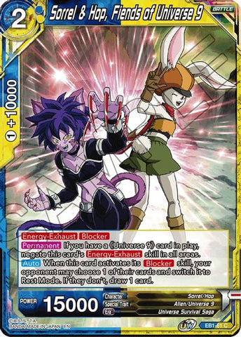 Sorrel &amp; Hop, Fiends of Universe 9 (EB1-061) [Battle Evolution Booster] 