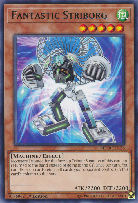 Fantastic Striborg [MP18-EN126] Rare 