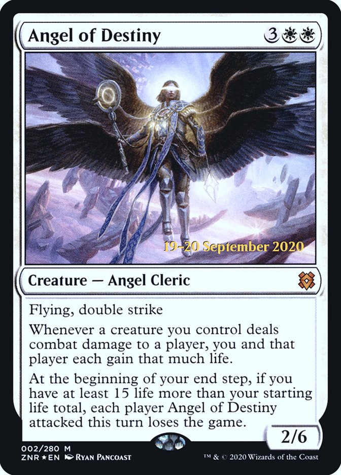 Angel of Destiny [Zendikar Rising Prerelease Promos] 