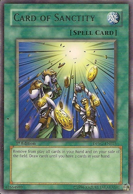 Card of Sanctity [DPYG-EN025] Rare 
