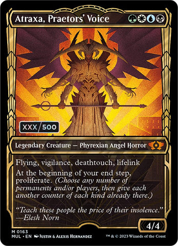 Atraxa, Praetors' Voice (Serialized) [Multiverse Legends] 