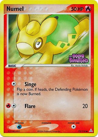 Numel (72/110) (Stamped) [EX: Holon Phantoms] 