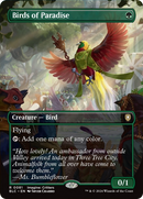 Birds of Paradise (Borderless) [Bloomburrow Commander] 