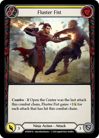 Fluster Fist (Yellow) [WTR087-R] (Welcome to Rathe) Alpha Print Normal 