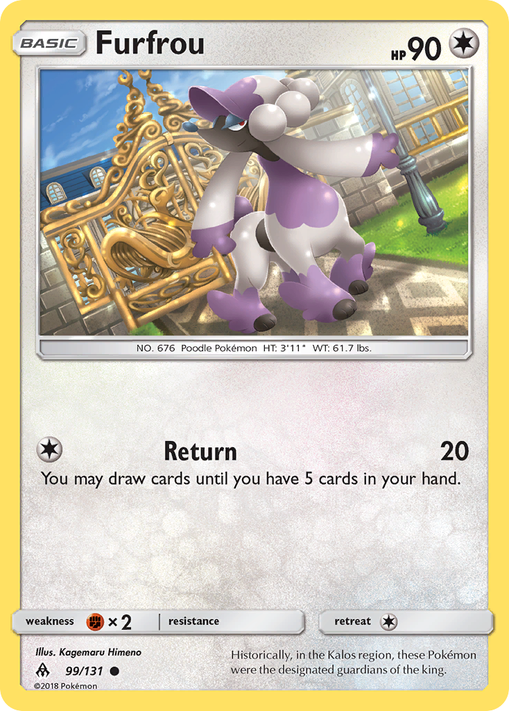 Furfrou (99/131) [Sun &amp; Moon: Forbidden Light] 