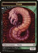 Zombie // Worm Double-Sided Token [Order 2016 Tokens] 