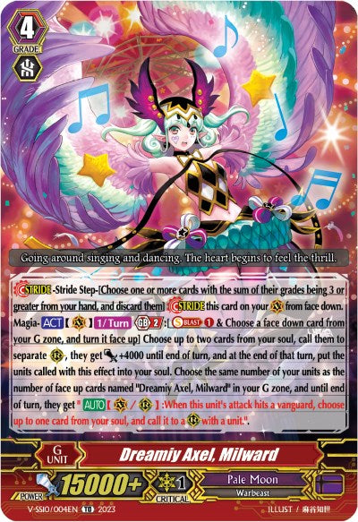 Dreamiy Axel, Milward (Foil) (V-SS10/004EN) [Premium Battle Deckset 2023]