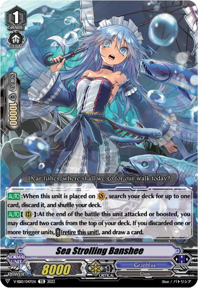 Sea Strolling Banshee (Foil) (V-SS10/047EN) [Premium Battle Deckset 2023]