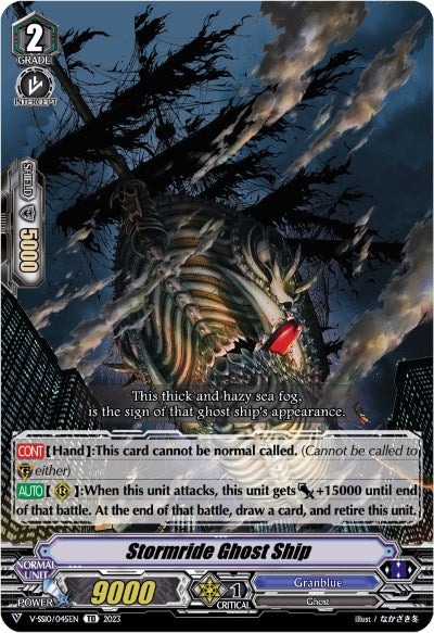 Stormride Ghost Ship (Foil) (V-SS10/045EN) [Premium Battle Deckset 2023]