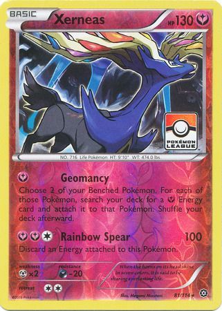 Xerneas (81/114) (Steam Siege League Promo) [XY: Steam Siege] 