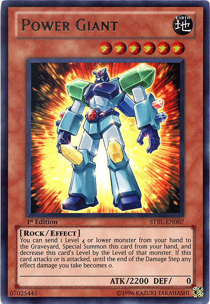 Power Giant [STBL-EN007] Ultra Rare 