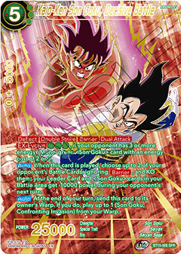 Kaio-Ken Son Goku, Decisive Battle (SPR) (BT15-066) [Saiyan Showdown] 