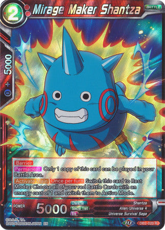 Mirage Maker Shantza (DB2-020) [Divine Multiverse] 