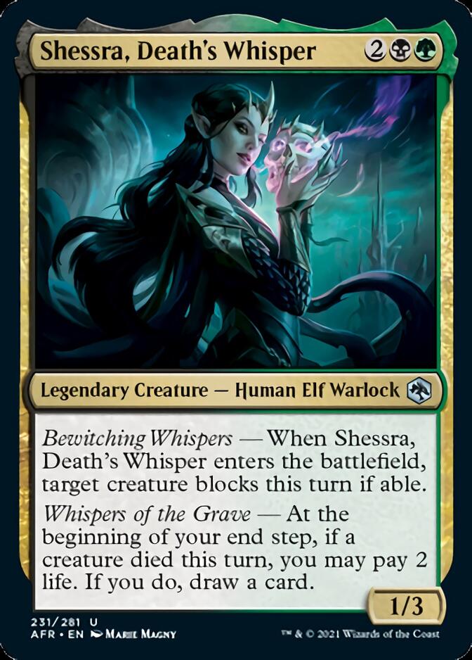 Shessra, Death's Whisper [Dungeons &amp; Dragons: Adventures in the Forgotten Realms] 