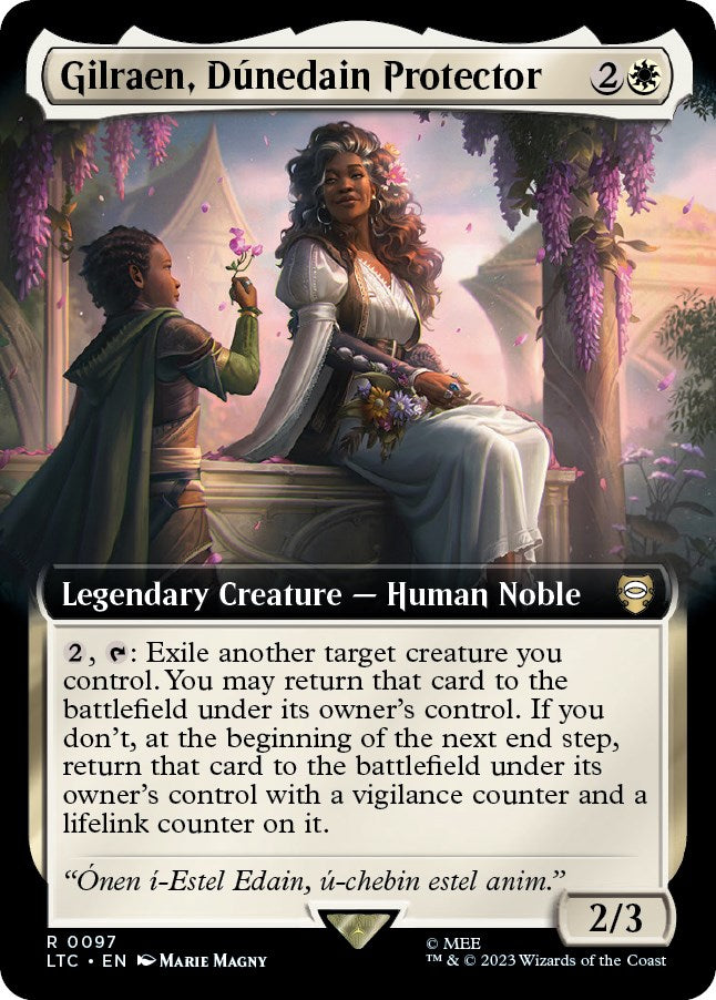 Gilraen, Dunedain Protector (Extended Art) [The Lord of the Rings: Tales of Middle-Earth Commander] 