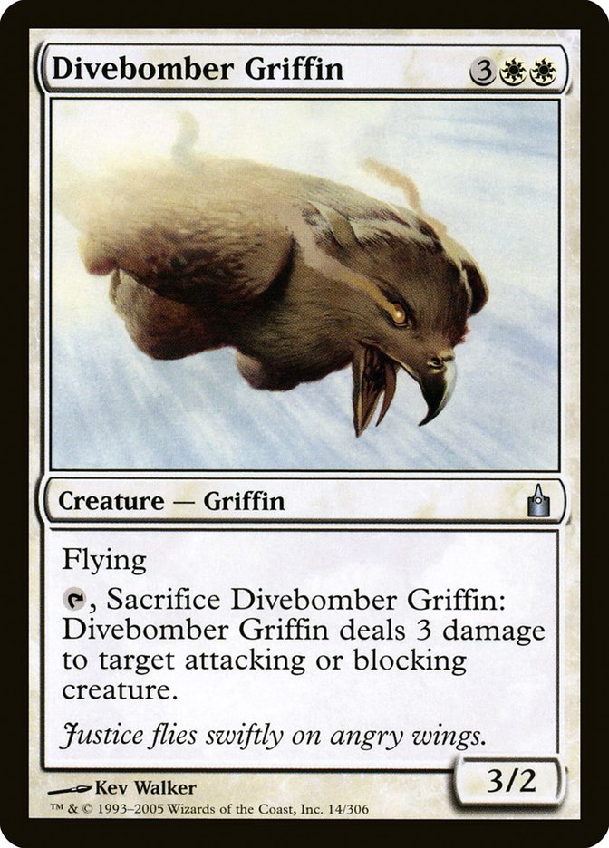 Divebomber Griffin [Ravnica: City of Guilds] 