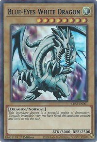 Blue-Eyes White Dragon (Blue) [LDS2-EN001] Ultra Rare 