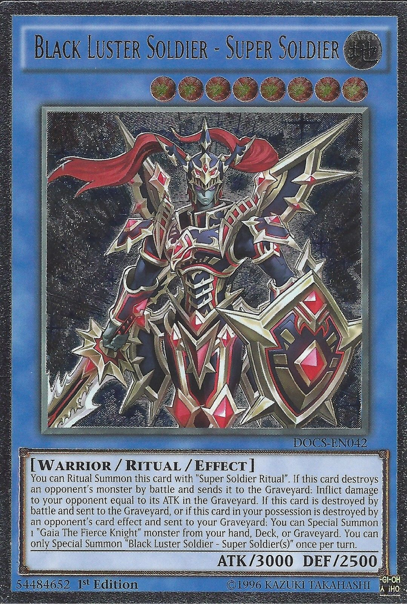 Black Luster Soldier - Super Soldier (UTR) [DOCS-EN042] Ultimate Rare 