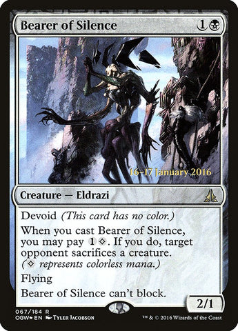 Bearer of Silence [Oath of the Gatewatch Prerelease Promos] 
