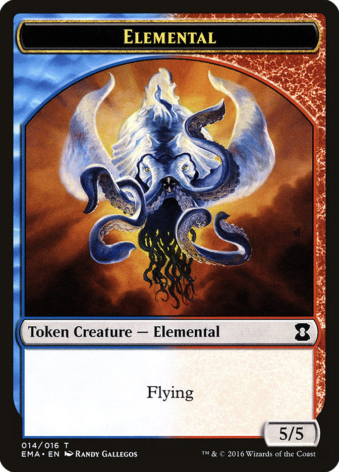 Elemental Token (014/016) [Eternal Masters Tokens] 