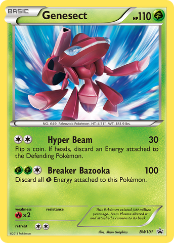 Genesect (BW101) [Black &amp; White: Black Star Promos] 