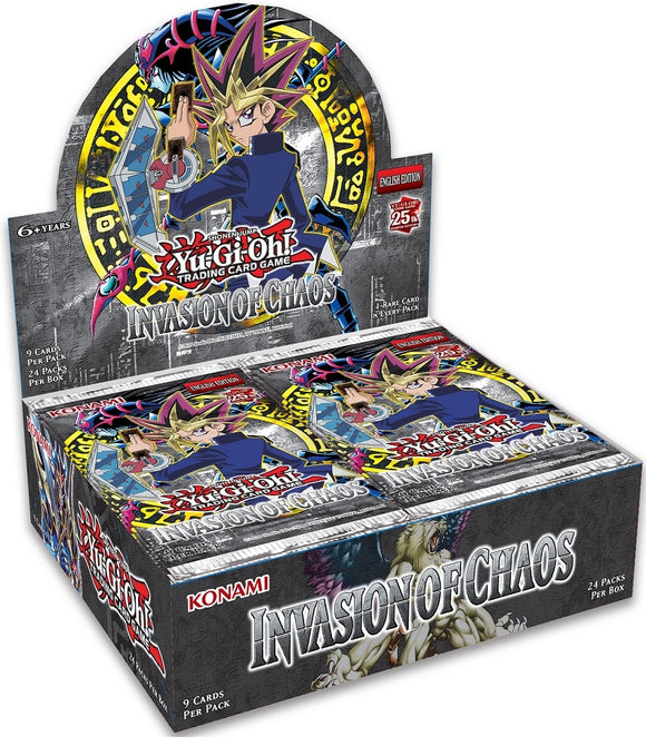 Yu-Gi-Oh! - Invasion Of Chaos - 25th Anniversary - Booster Box
