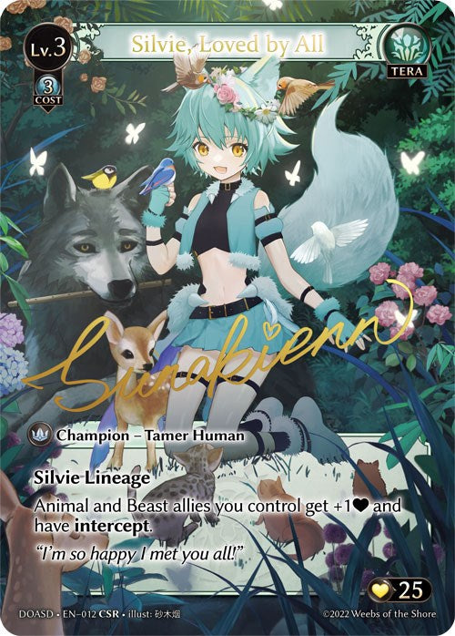 Silvie, Loved by All (CSR) (012) [Dawn of Ashes: Starter Decks] 
