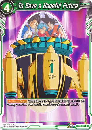 To Save a Hopeful Future (BT3-079) [Cross Worlds] 