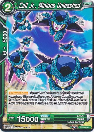 Cell Jr., Minions Unleashed (BT9-040) [Universal Onslaught] 