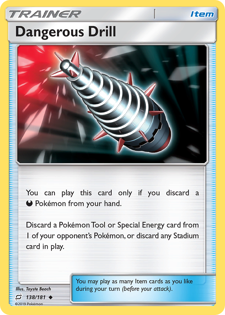 Dangerous Drill (138/181) [Sun &amp; Moon: Team Up] 