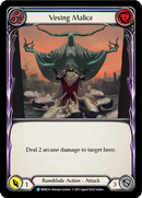 Vexing Malice (Blue) [MON234-RF] (Monarch) 1st Edition Rainbow Foil 