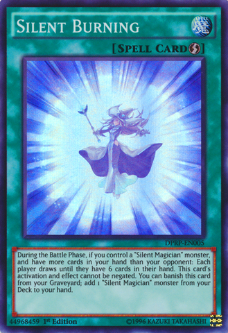 Silent Burning [DPRP-EN005] Super Rare 