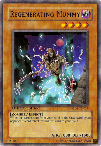 Regenerating Mummy [GLD1-EN018] Common 