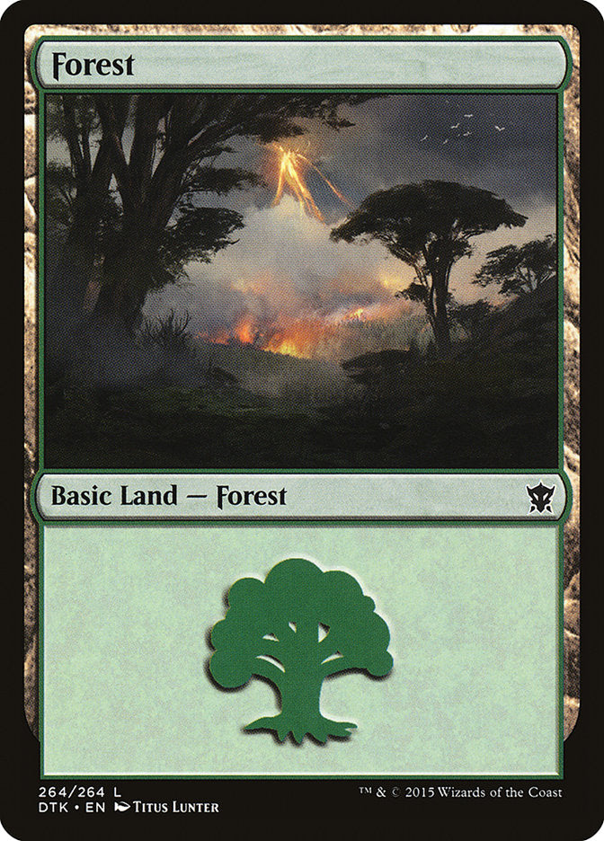 Forest (264) [Dragons of Tarkir] 