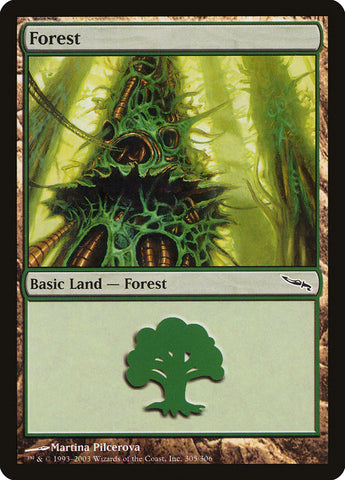 Forest (305) [Mirrodin] 