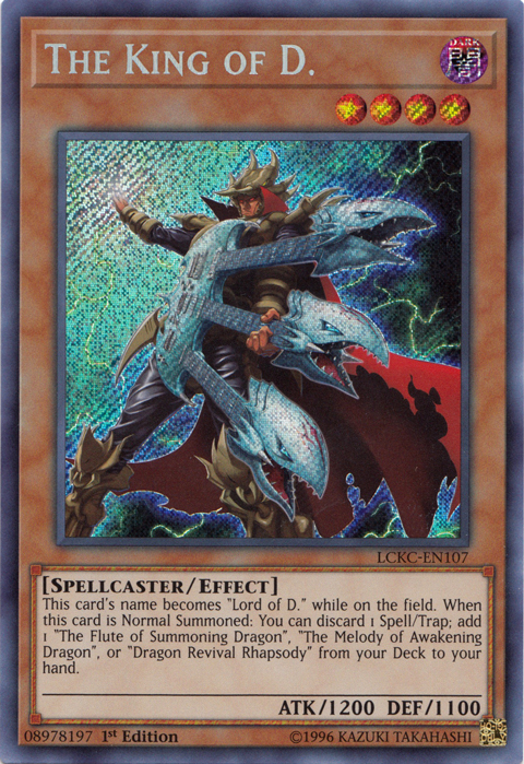 The King of D. [LCKC-EN107] Secret Rare 