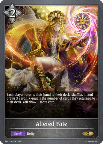 Altered Fate (BP01-161EN) [Advent of Genesis] 