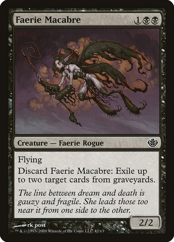 Faerie Macabre [Duel Decks: Garruk vs. Liliana] 