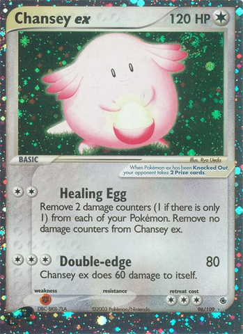 Chansey ex (96/109) [EX: Ruby &amp; Sapphire] 