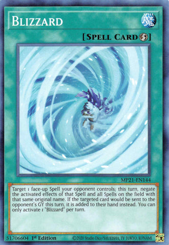 Blizzard [MP21-EN144] Common 