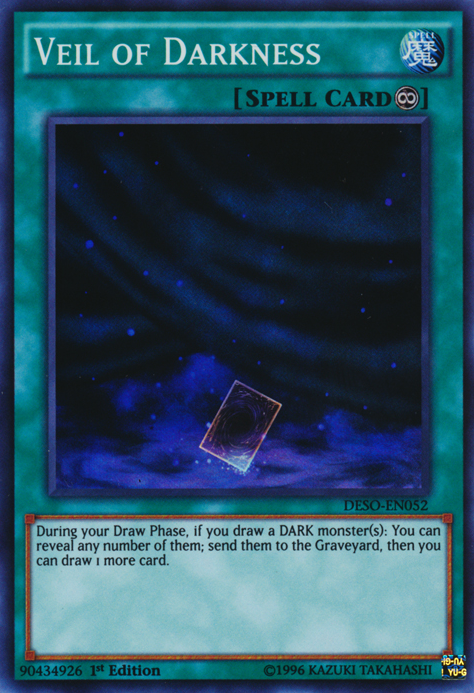 Veil of Darkness [DESO-EN052] Super Rare 