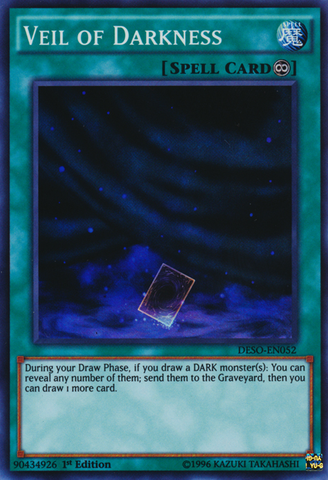 Veil of Darkness [DESO-EN052] Super Rare 