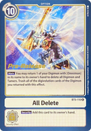 All Delete [BT5-110] [Battle of Omni Pre-Release Promos] 